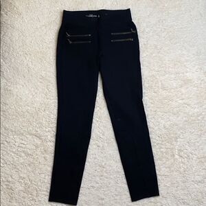 Abercrombie and fitch leggings with zipper detail